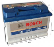 Acumulator Bosch S4 74 AH 680 EN 